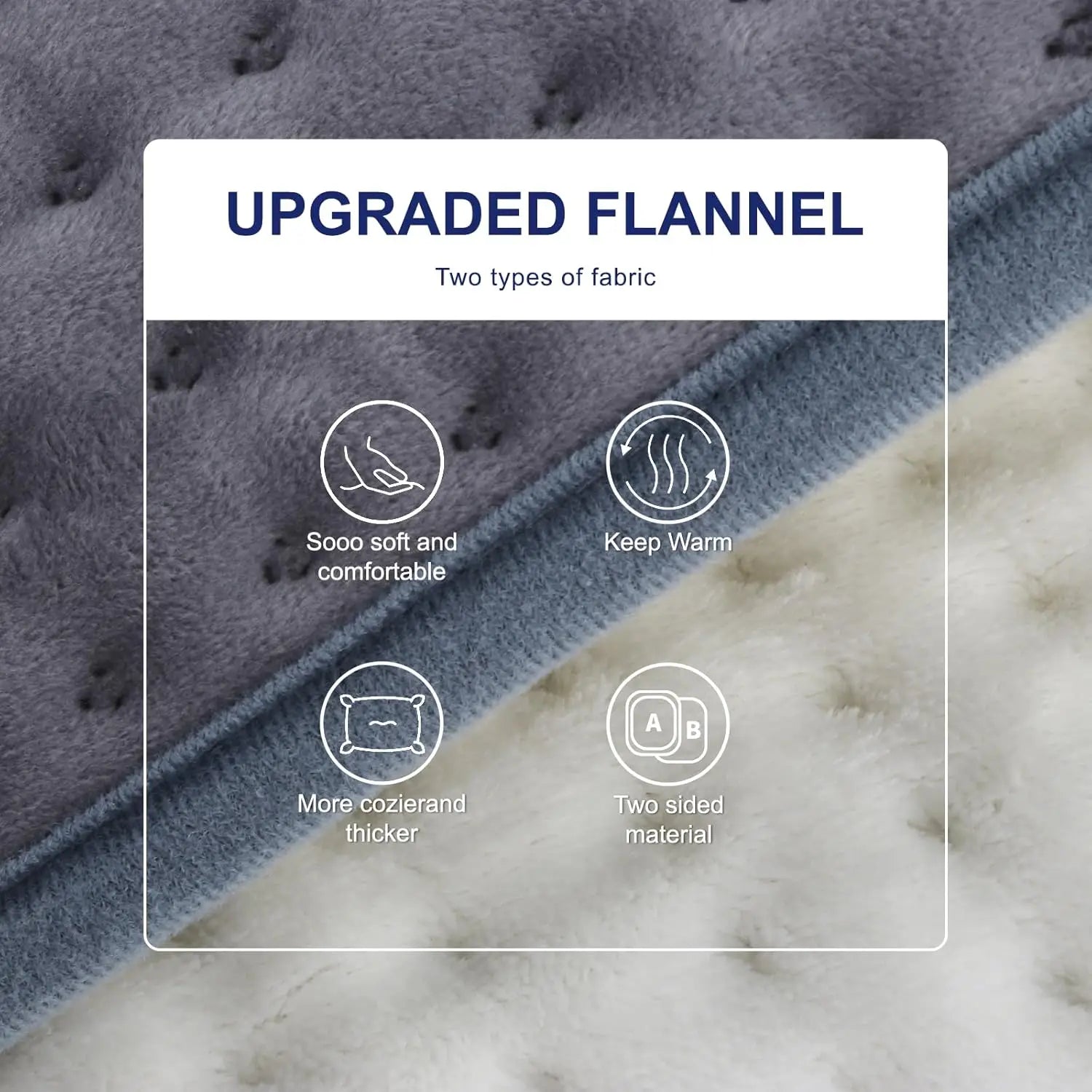 Heating Pad for Back Pain, Period Cramps & Muscle Relief - Moist Dry Heat