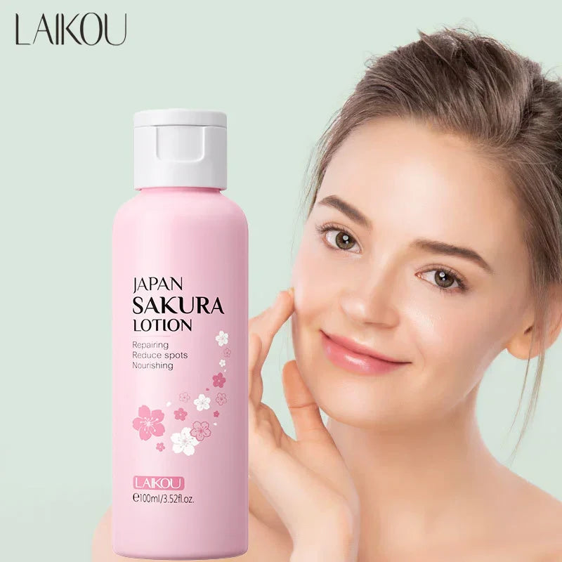 LAIKOU Sakura Face Lotion Moisturizing Essence  Shrink Skin