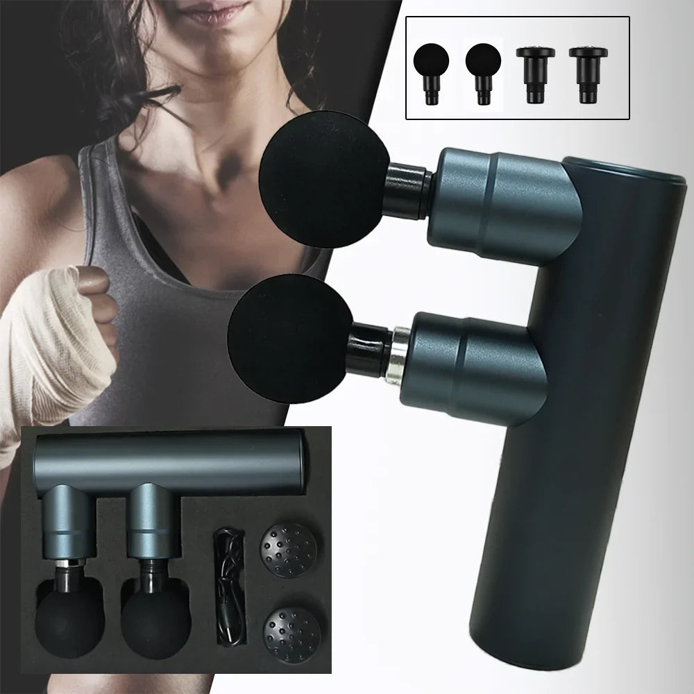 Muscle Electric Massage Gun USB Charging High Frequency Body Relax