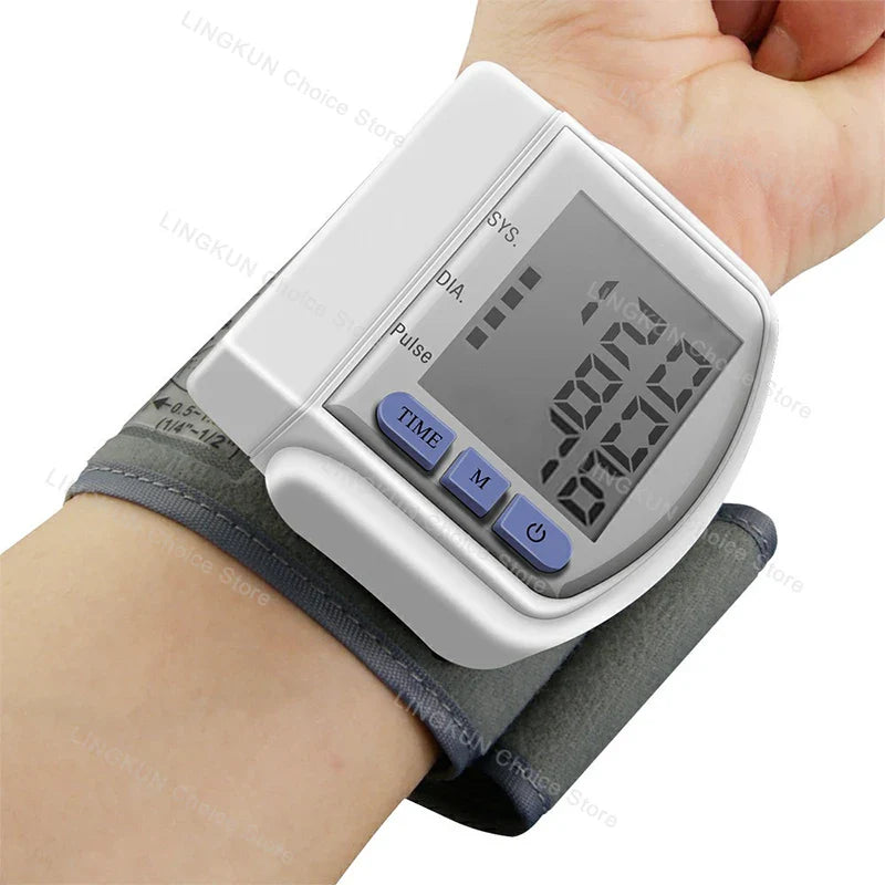 Digitlal Tensiometro Health Medical BP Sphygmomanometer Wrist cuff